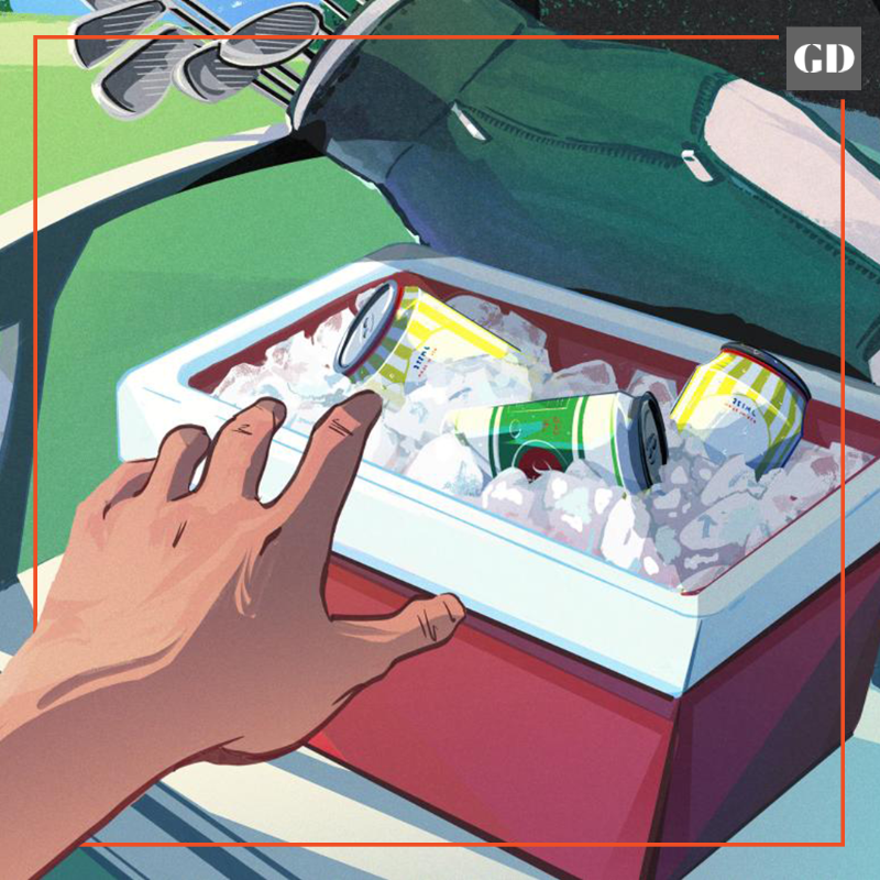 GolfDigest's tweet photo. From a local cocktail to a canned sensation.