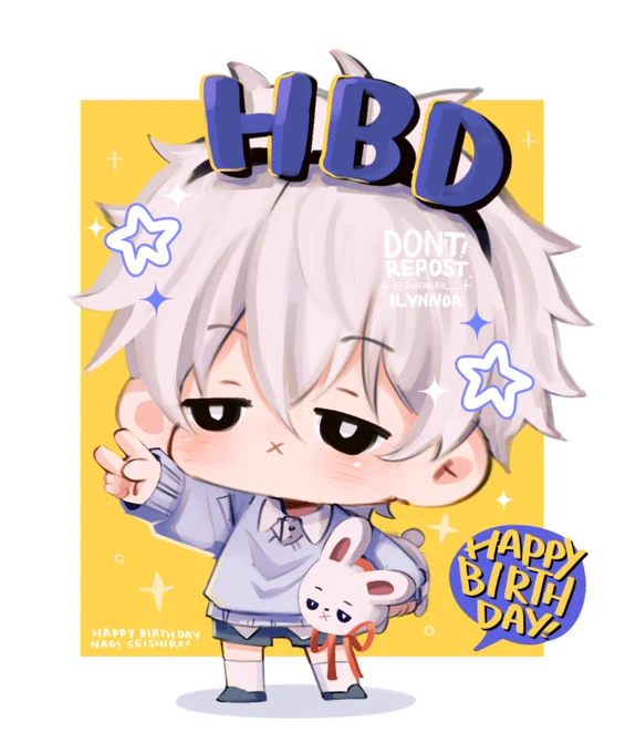 おめでとう  #凪誠士郎生誕祭2023 #凪誠士郎誕生祭2023