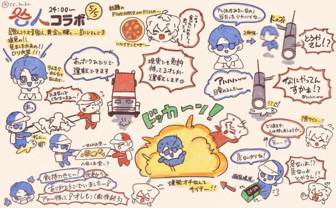 黄金に輝く咎人コラボのメモ🥇 序盤〜中盤多めです✍️   #金剛力也像 #絵ガク #咎人コラボ