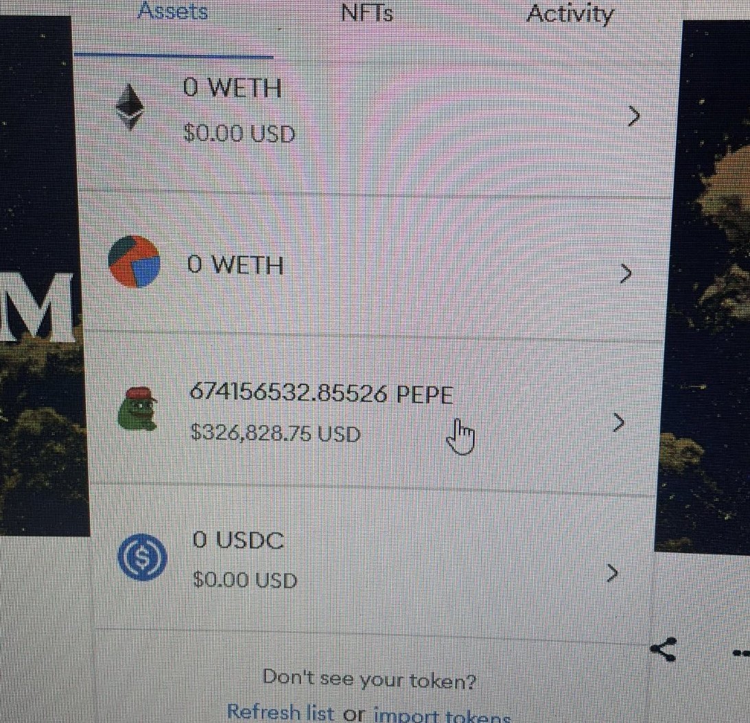 Today I have officially hit $350,000 in $PEPE. Feels unreal.

$5000 to $350,000 in one month.

I’m giving $10000  $ETH  to the first 2000 people who follows and retweets!!