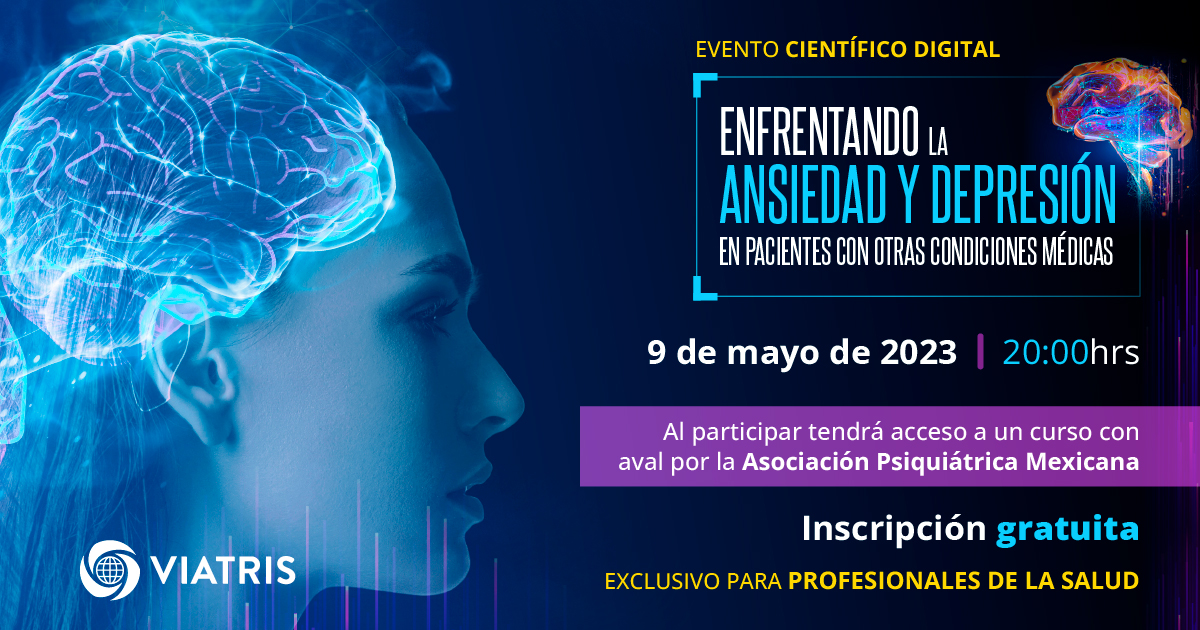 Med_Channel's tweet photo. 🧠Inscríbase al evento digital para actualizarse en el manejo de ansiedad y depresión en pacientes con otras condiciones médicas
El 𝗿𝗲𝗴𝗶𝘀𝘁𝗿𝗼 𝗲𝘀 𝗴𝗿𝗮𝘁𝘂𝗶𝘁𝗼: https://t.co/BjrD8KrDmY
•BONUS: Acceso al curso complementario del evento.
#eventomédico #Livemed https://t.co/td12T0PuNC