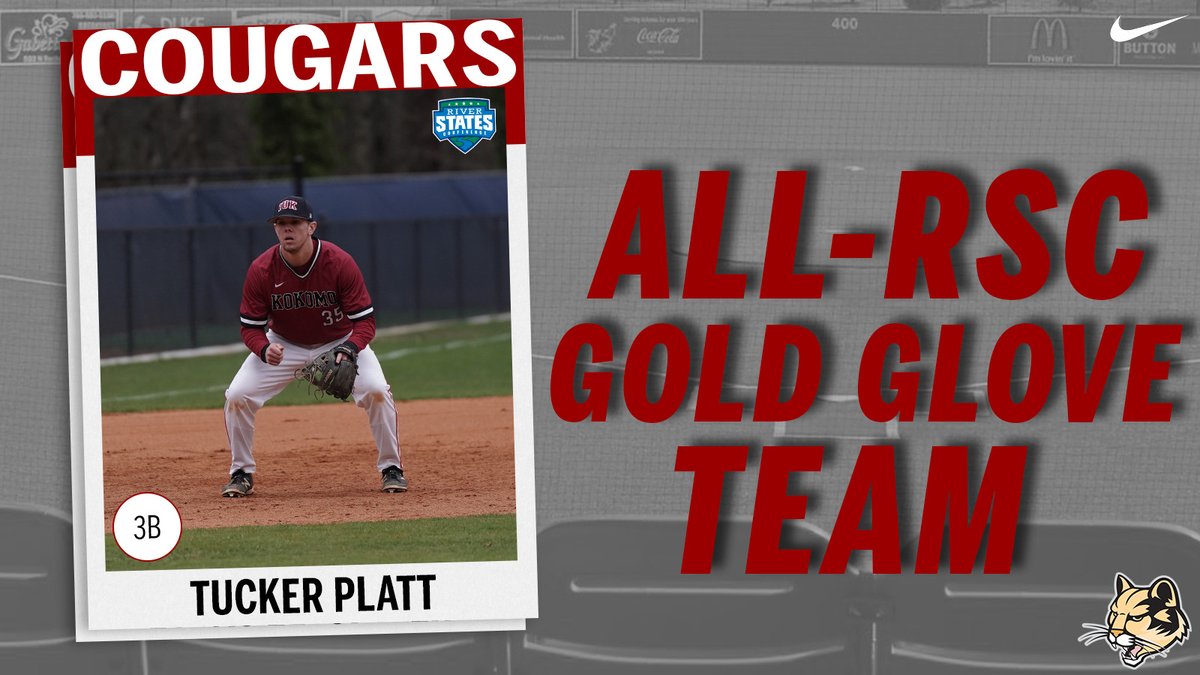 IUKBaseball's tweet photo. Congratulations to Tucker Platt on being named a @RiverStatesConf Gold Glover‼️

#RollCougs https://t.co/K0OsxesiJO