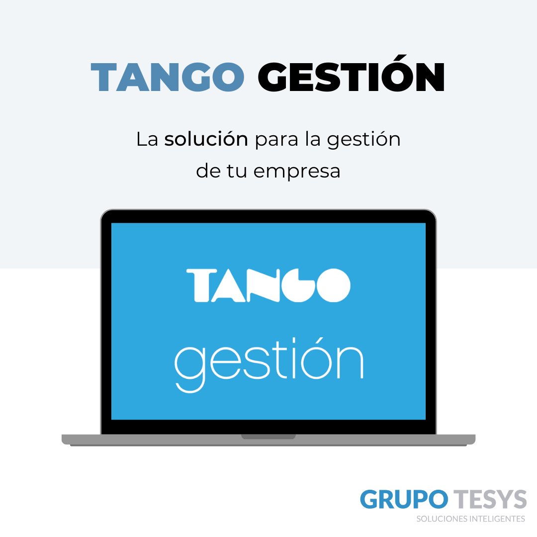 GrupoTesys's tweet image. 🔈 ¡Conocé las soluciones Tango Software!

💡 Diseñadas para adaptarse a las necesidades de tu empresa.

🛒 Descubrí los beneficios de contar con un sistema seguro y actualizado.

#GrupoTesys #TangoGestion #TangoSoftware #Tango #ERP #Software #Pymes