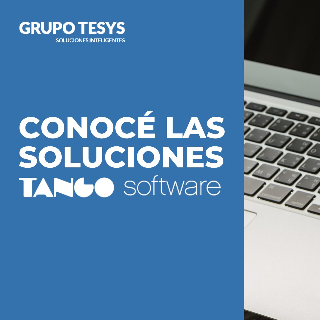 GrupoTesys's tweet image. 🔈 ¡Conocé las soluciones Tango Software!

💡 Diseñadas para adaptarse a las necesidades de tu empresa.

🛒 Descubrí los beneficios de contar con un sistema seguro y actualizado.

#GrupoTesys #TangoGestion #TangoSoftware #Tango #ERP #Software #Pymes