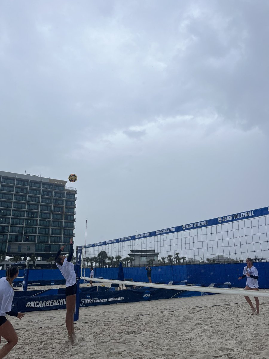 FIUBeachVB's tweet photo. Final tune ups πͺ
#PawsUp #GoBeachGo https://t.co/X6qyKHJOAW