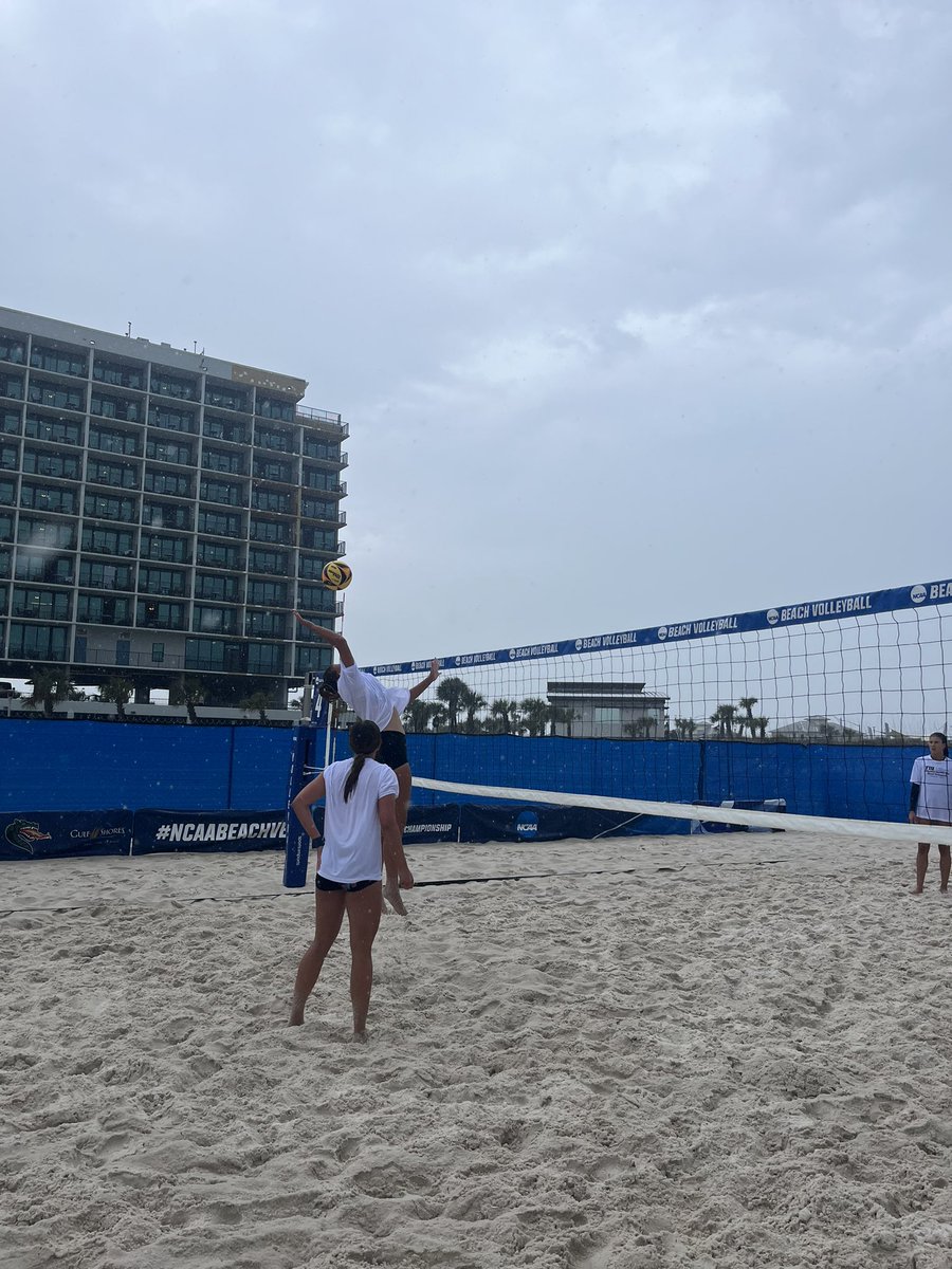 FIUBeachVB's tweet photo. Final tune ups πͺ
#PawsUp #GoBeachGo https://t.co/X6qyKHJOAW