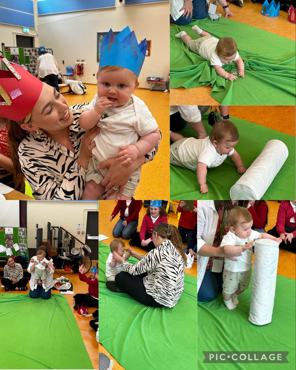 missawilliams_'s tweet photo. We loved celebrating the Kings Coronation with our @RootsofEmpathy tiny teacher today!🌟We made sure his crown was safe for him to wear and discussed the dangers the crown could have around a baby!❌
We even got to see him walking with support from Mam🌟 https://t.co/CUMkg3DCEg