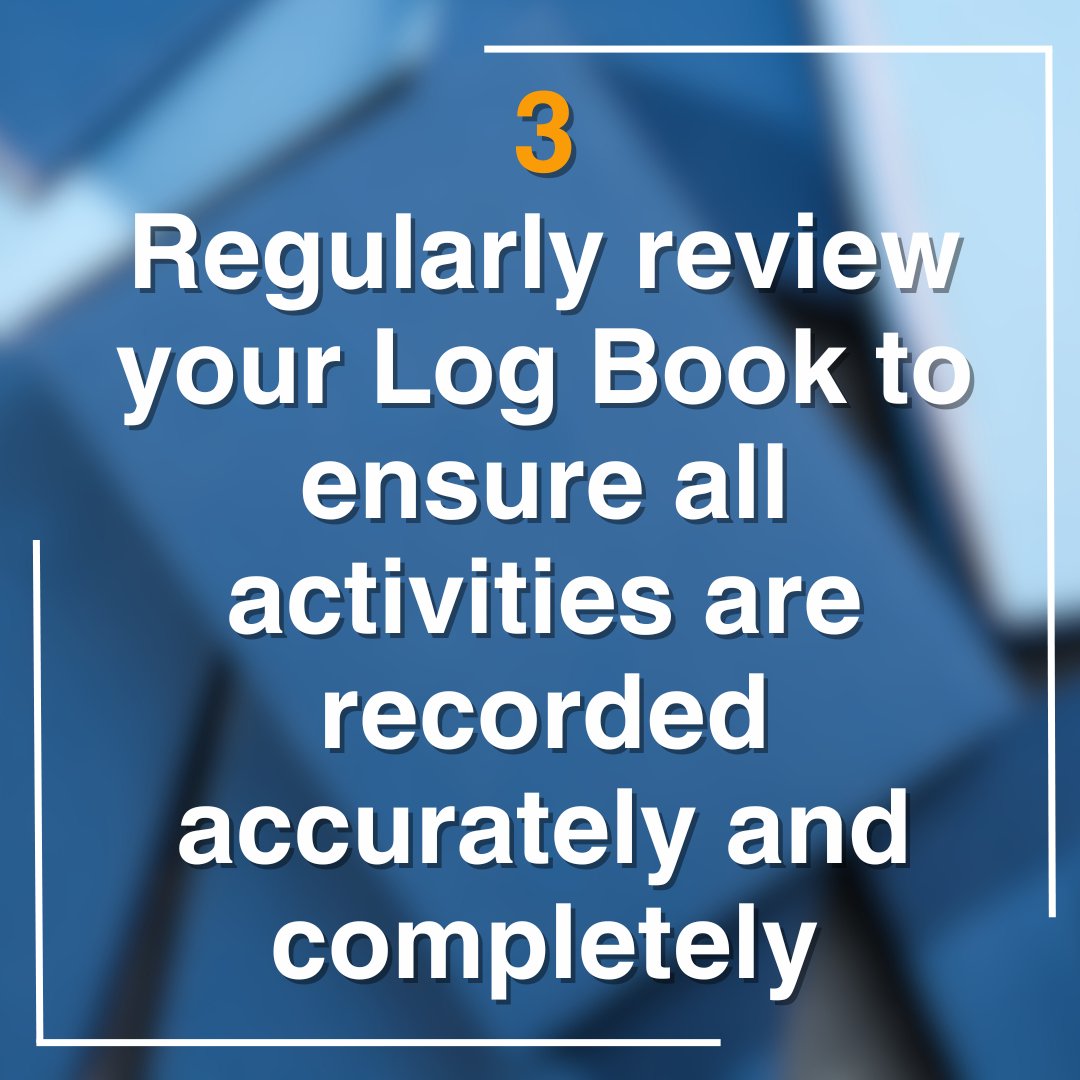 LogBooksUltd's tweet image. Here are 3 Simple but Effective TIPS when using a Log Book!

#logbook #logbooks #logbooksunlimited #tips #maintenance #equipment #recording #safety #duediligence