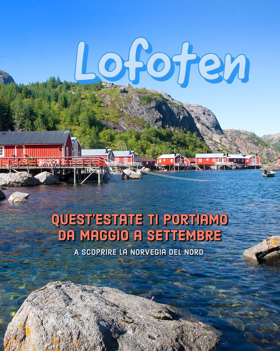 TerrePolari's tweet photo. Scopri i tesori nascosti del Nord della Norvegia viaggiando con noi tra le incantevoli Lofoten, la maestosa isola di Senja e la vivace città di Tromso.
Avventurati in paesaggi mozzafiato, immergiti nella cultura locale e vivi un'esperienza indimenticabile! https://t.co/vR9i5J4SNP