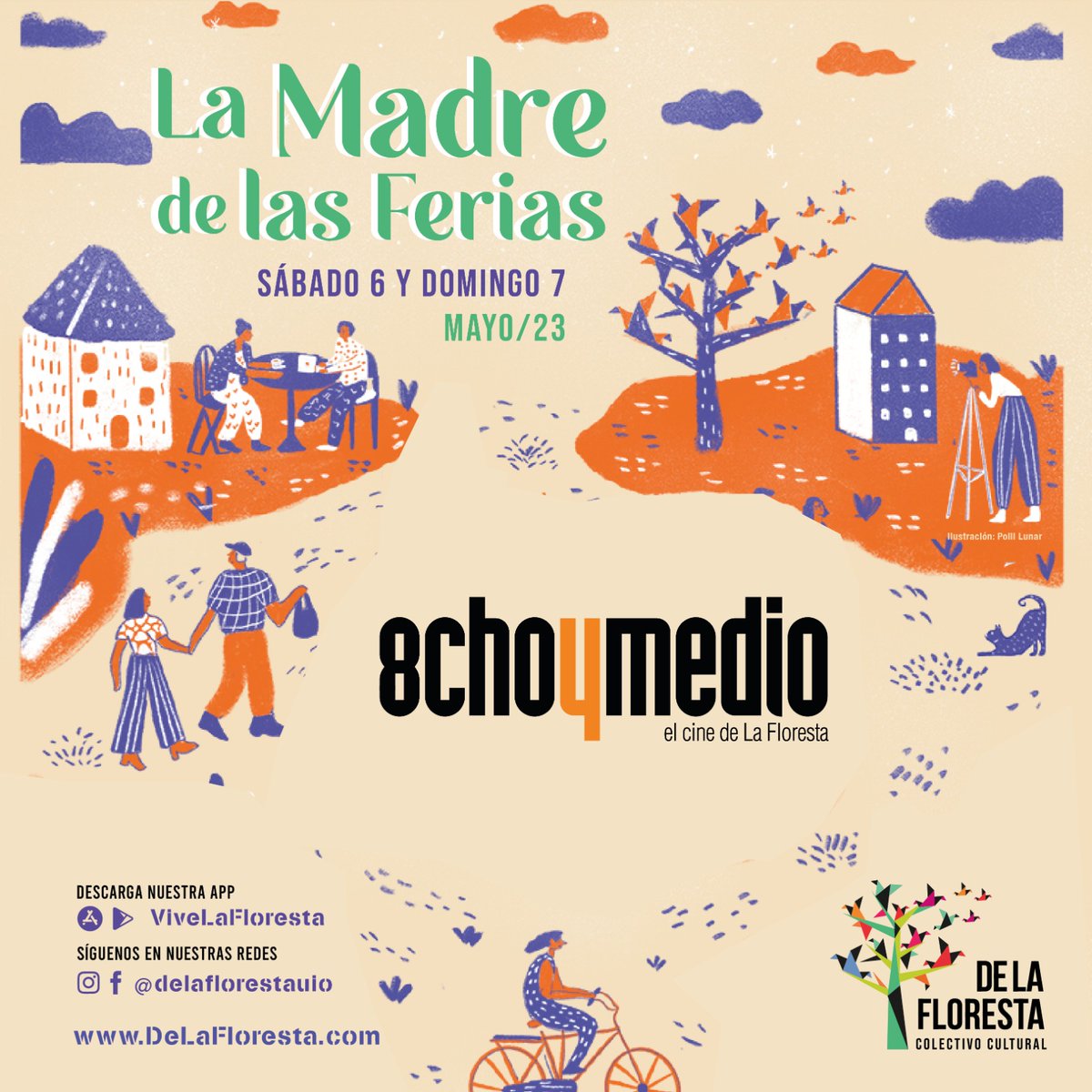 8medio's tweet photo. Fin de semana de #clásicos en #LaFloresta.
Este 6 y 7 de mayo visita la floresta y pásate por el 8 a disfrutar de funciones únicas.
#Sáb06
12H30-#ElViajeDeChihiro
16H00-#Coraline
18H30-#LaNaranjaMecánica
#Dom07
12H00-#Akira
16H00-#PinkFlamingos
¡Te esperamos!
#VenAl8 https://t.co/6LLqkn9tWy