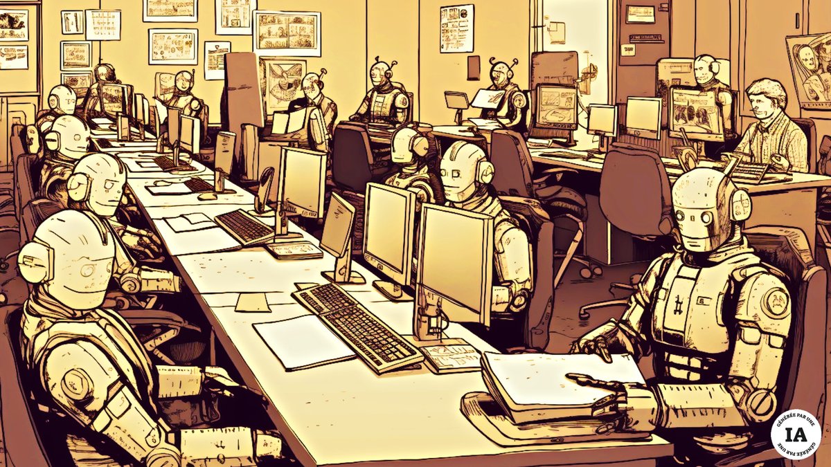 ChanPerco's tweet photo. Ça y est, les faux médias gérés par ChatGPT sont une réalité.

Des sites génèrent des actualités accrocheuses à partir d’outils d’intelligence artificielle dans l’unique but de récupérer des revenus publicitaires. https://t.co/5KMEuCLMmh