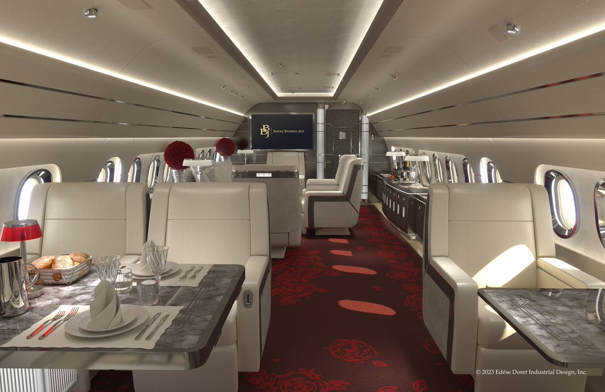 EdeseDoret's tweet photo. We are please to announce that @Boeing Business Jets &amp; Edese Doret Industrial Design has been Shortlisted for The @designetal  2023 International Yacht &amp; Aviation Awards.

#aviation #industrialdesign #boeing #privateaviation #design #interiordesign https://t.co/fU8LQPDygu