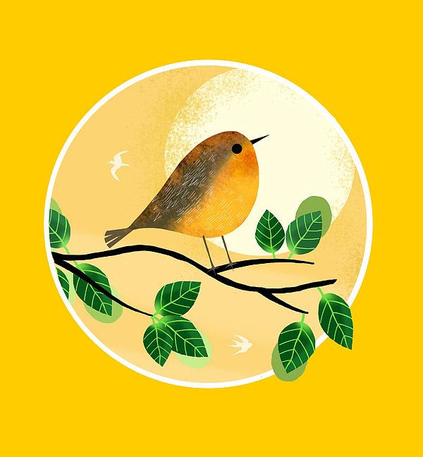 New artwork for sale! - "Bird On Branch " - pixels.com/featured/bird-… <a href="/shoppixels/">Pixels</a>