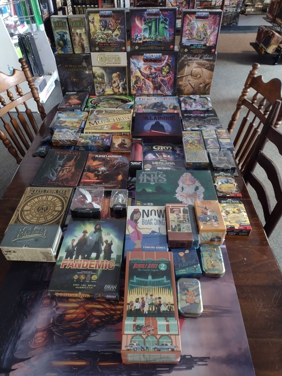 IgaRgames1's tweet photo. By the power of our Distributors ...  WE HAVE NEW (&amp; Restock) Product!!!
But we definitely want to spotlight the gorgeous:
Masters of the Universe: The Boardgame designed by Leo Almeida &amp; Michael Shinall &amp; published by the artisans o/t HUGE game, @CMONGames!  This is a beautiful- https://t.co/96Z0ttHjdt