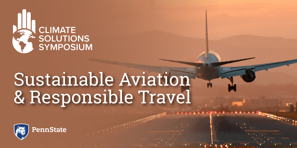 While it may be the last day of the semester, Penn State's awesome work in climate and energy continues into the summer. Make sure to join us for the Climate Solutions Symposium - I'll be talking sustainable aviation with Karen Thole and Lara Fowler! iee.psu.edu/events/climate…