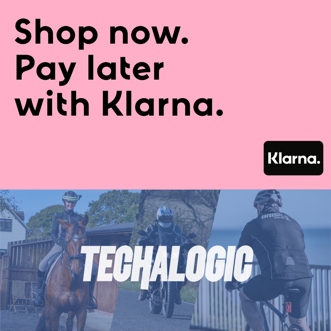 Techalogic's tweet image. Did you know you can use Klarna to make a purchase through us ? 🤔

Find out more 👇

techalogic.co.uk/klarna/

#klarna #cyclists #techalogic #roadsafety #hivis #hivishat
#helmetcamera #passwideandslow #horsesafety
#motorbike #cycling #safety #visibility #camera
#hatcam
