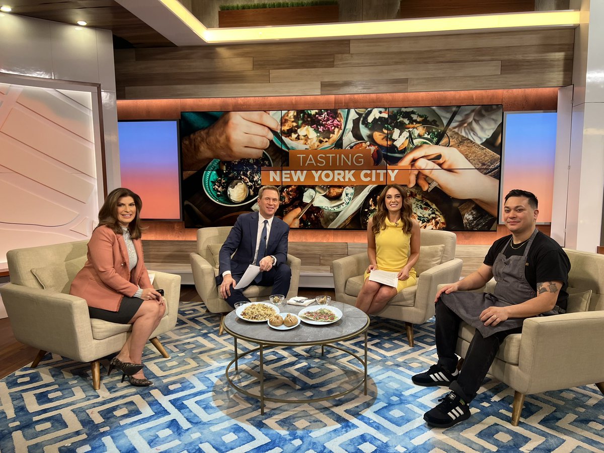 Can we have food on for every show? <a href="/patkiernan/">Pat Kiernan</a> <a href="/SallyAnnMosey/">SallyAnn Mosey</a> <a href="/NY1/">Spectrum News NY1</a>