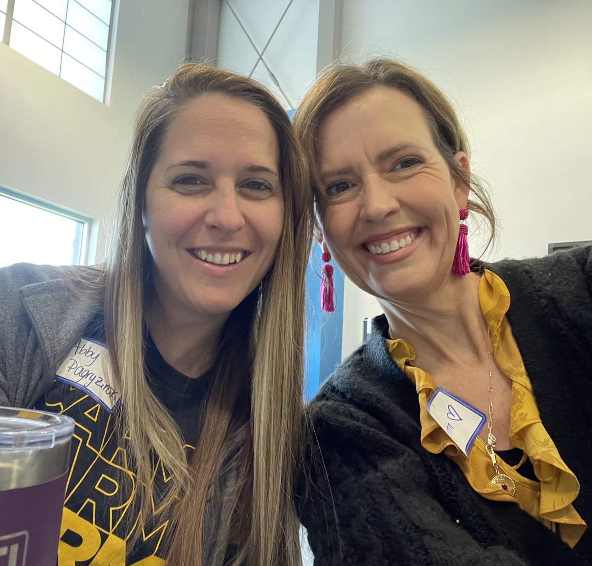 Love spending time with @krismarley12!! #INeLearn #CoachEdCamp