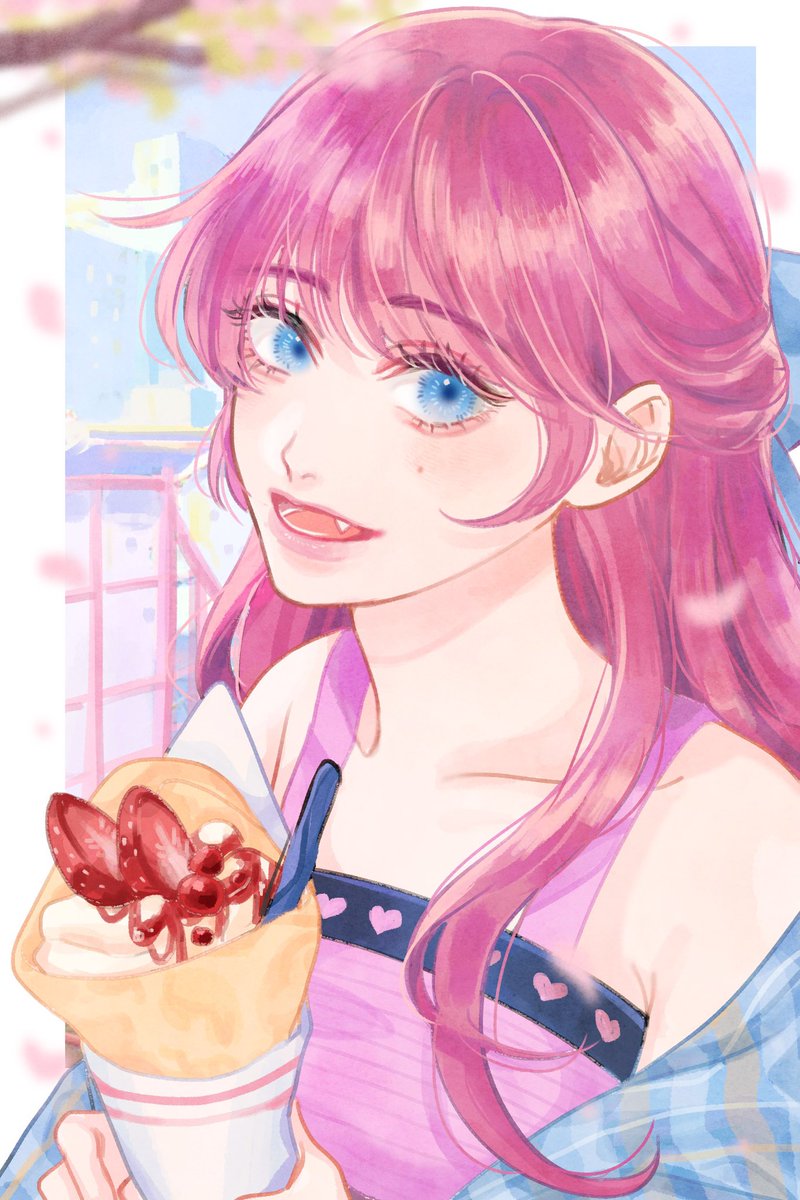 TE_Seiran's tweet photo. 🍦🍓🌸💖
By @.hanauchuu https://t.co/kUddJ7ZHNN