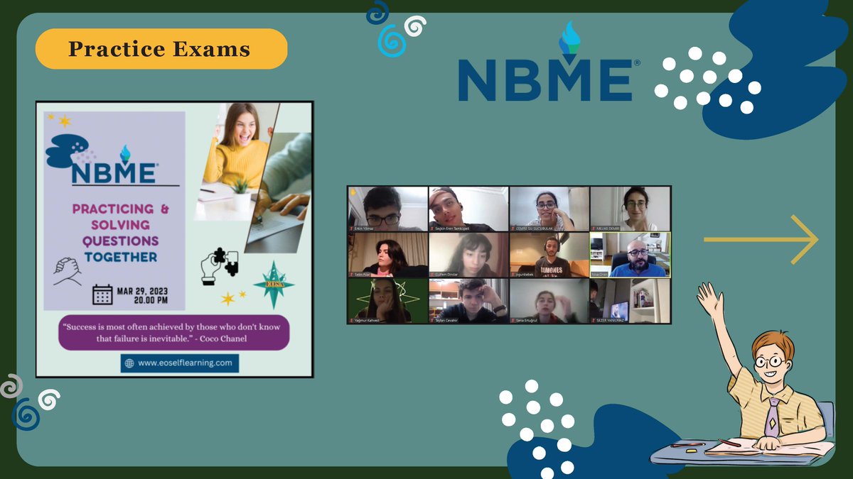 eosasocial's tweet photo. Hard work pays off for our EOSA members as they sharpen their medical knowledge with NBME practice exams. We're proud of their dedication to becoming the best doctors they can be.
https://t.co/IXTbfirlcQ https://t.co/yo9BaxQx9W