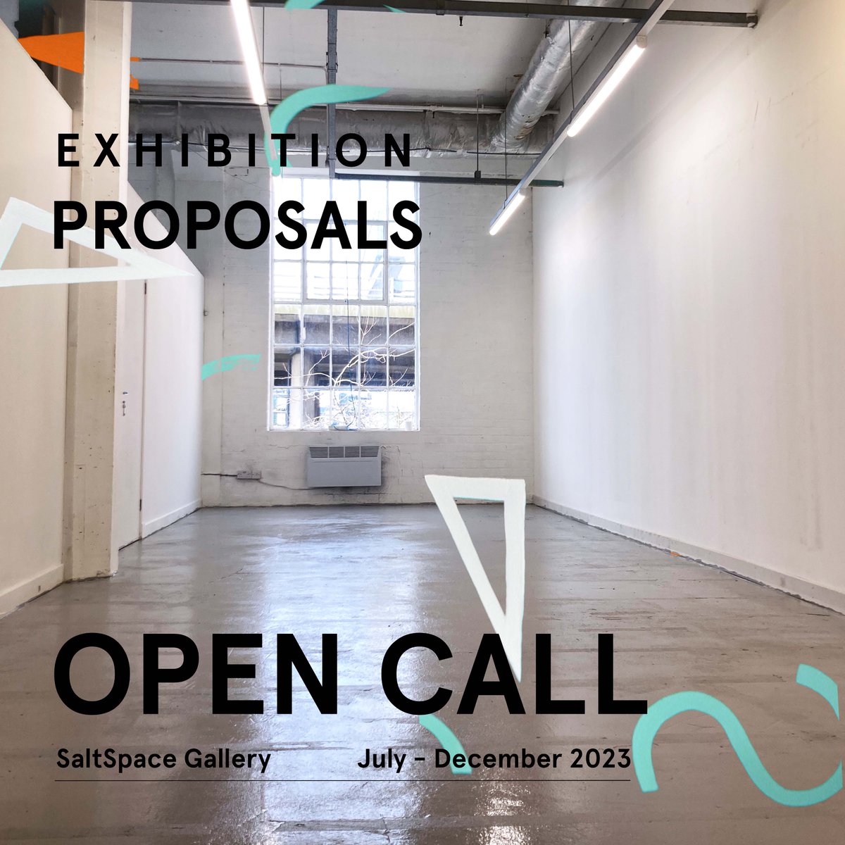 CALL for Exhibition Proposals Jul - Dec 2023!

We invite emerging artists based in Scotland, open to all mediums, solo or group shows.

👉Apply/more info
saltspacecoop.co.uk/exhibtion-prop…
