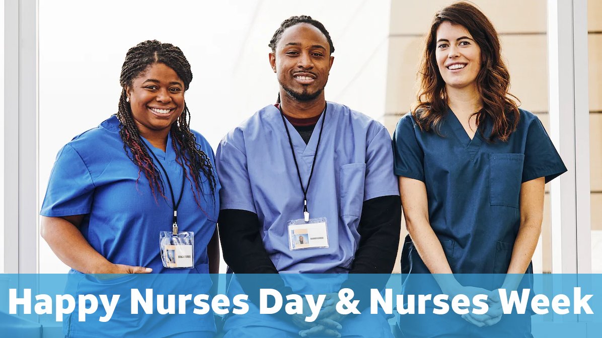 Happy #NursesWeek2023 to all of the incredible nurses who work tirelessly to care for patients and improve the health of our communities. Your dedication, expertise, and compassion make a difference every day. Thank you for all that you do! 🩺🩹🏥