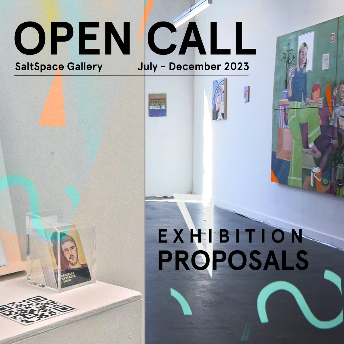CALL for Exhibition Proposals Jul - Dec 2023!  Deadline 22nd May.

Emerging artists based in Scotland, we want to create a diverse programme providing the opportunity for you to experiment and push your practice.

👉Apply/more info saltspacecoop.co.uk/exhibtion-prop…