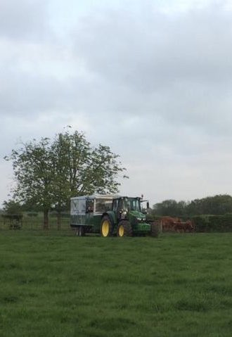 GrasslandsFarm's tweet image. Not only did we have @Tockwithcofe to visit us yesterday we had Rufforth WI to see us too, we looked at different enterprises on farm and finished with tea and cake 🍰 🐮 🚜