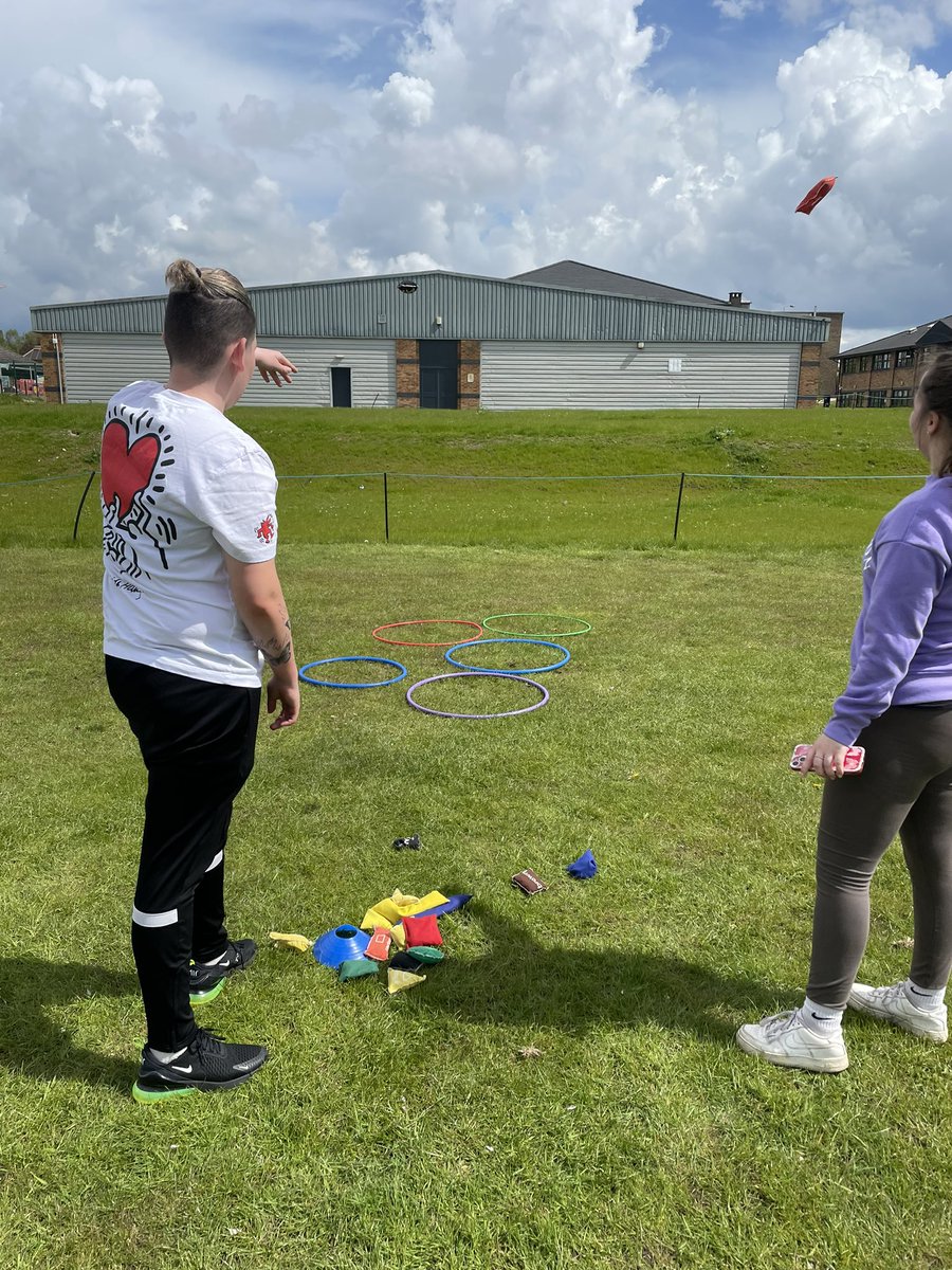 Great work from <a href="/NorthLindsey/">NorthLindseyCollege</a> <a href="/GatewayQuals/">Gateway Quals</a> L2 Sport students who have been practicing their stations in preparation of delivering a Nursery Sports day to the children and parents at the Kingsway Children Centre 👏🏼 #TeamNLC