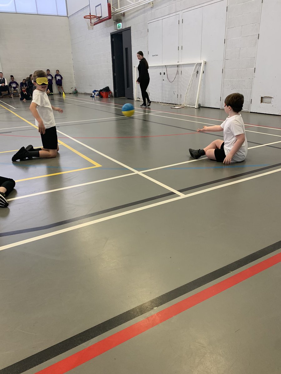 Emmaus_School's tweet photo. Well done to some of our Year 3 boys who attended the @Liverpool_SSP Goalball event today! They played 17 rounds and demonstrated amazing teamwork, fairness and honesty! #emmaussport #emmausyearthree https://t.co/2mGEb65vcm