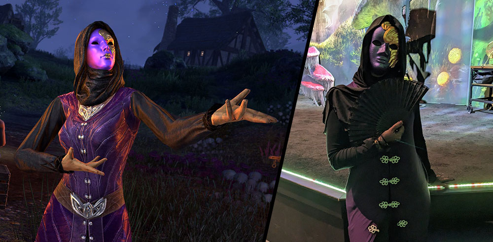 BethesdaBrasil's tweet photo. Vocês viram o cosplay incrível da Alchemy durante a #ESOCelebration? Espiem atrás da máscara e saibam mais sobre essa fã de #ESO e o processo de criação desse cosplay! 

🔗 https://t.co/qi3LTogBJO https://t.co/aJvAPOy6Ee