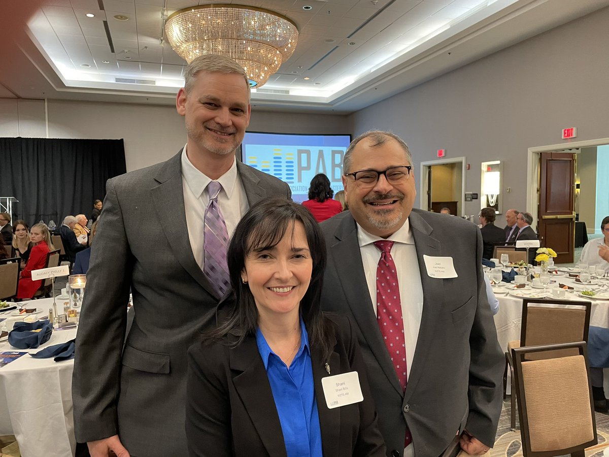 talkerie's tweet photo. The @JoelNatalie Show live at #PABAwards with @PABroadcasters https://t.co/Ojpgn8lzJV