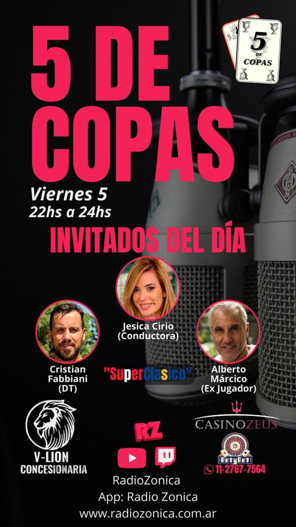 5 De Copas tweet media