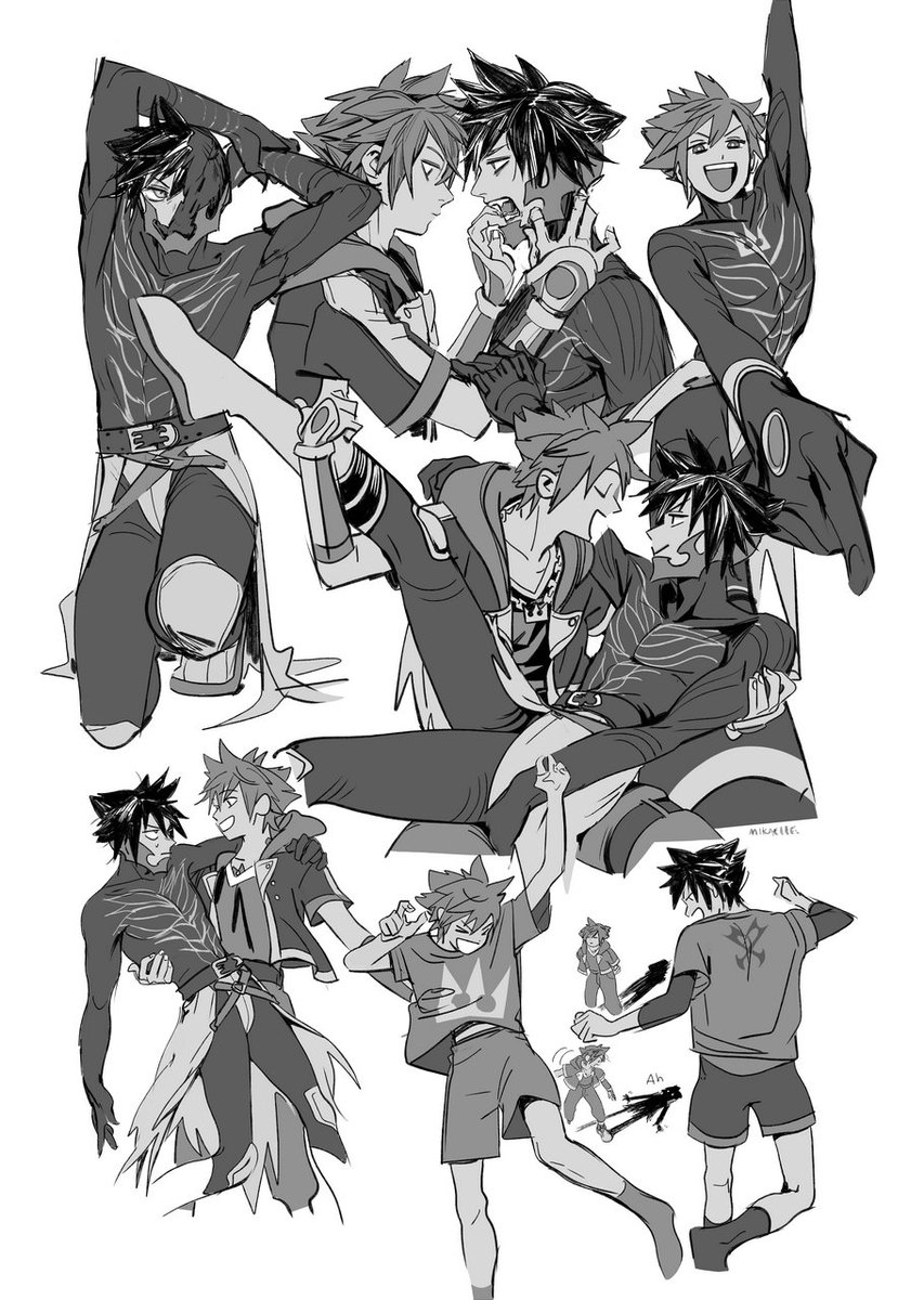 Some of my pages for the smoke+honey anthology !!💃