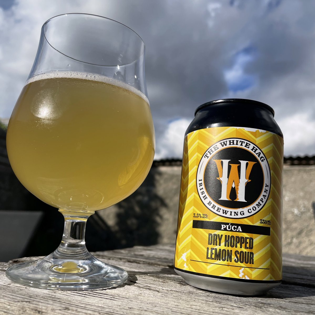 Púca Dry Hopped Lemon Sour <a href="/TheWhiteHag/">The White Hag</a>