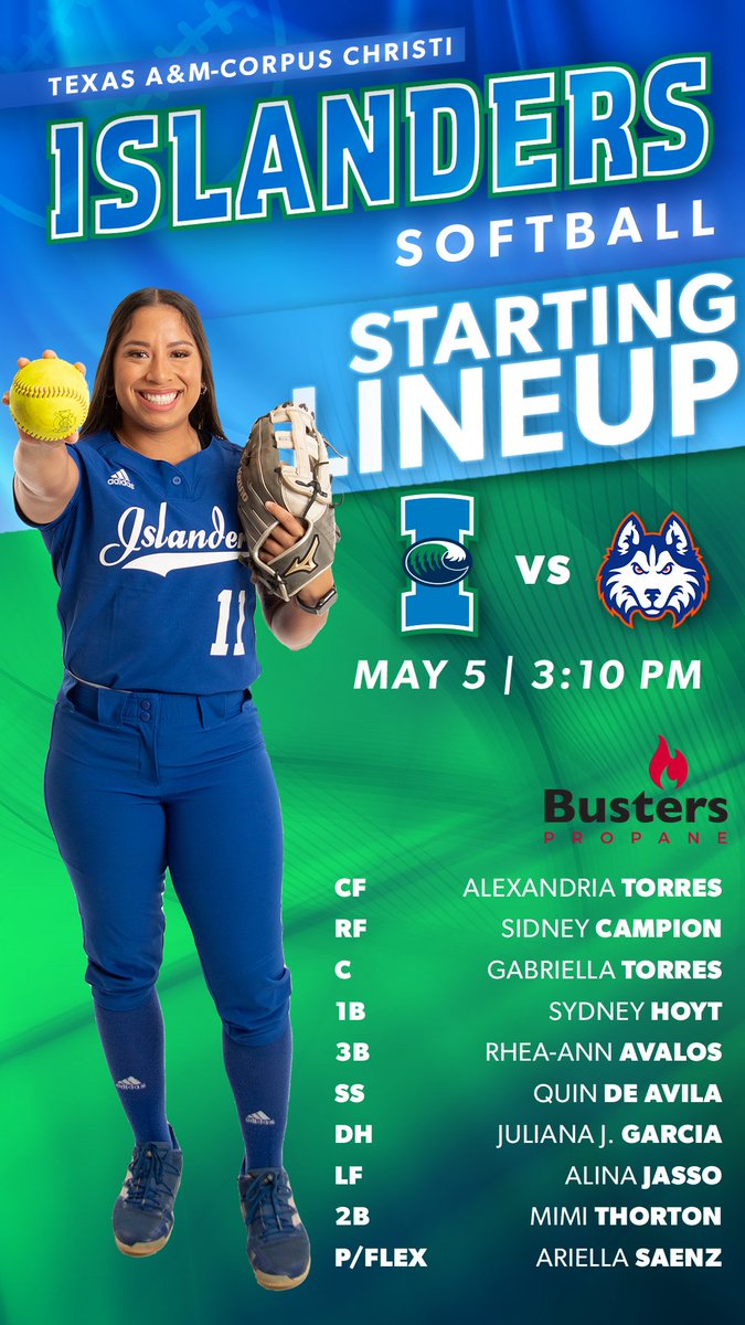 IslandersSball's tweet photo. Lineup for game two presented by #BustersPropane!
#ShakasUp https://t.co/N24Lq6KCRl