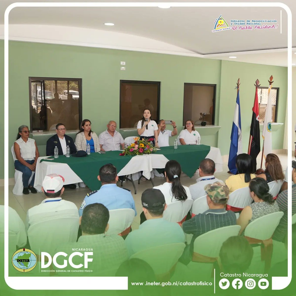 CatastroNi's tweet photo. #Nicaragua 🇳🇮 | ¡Histórico! Hoy, inauguramos la Delegación Departamental de Catastro Físico de Boaco, como parte de los esfuerzos que realiza nuestro GRUN en garantizar la propiedad y dar seguridad jurídica sobre la tenencia de la tierra. #MayoVivaSandino #CatastroNicaragua https://t.co/3rO2A4iJcT