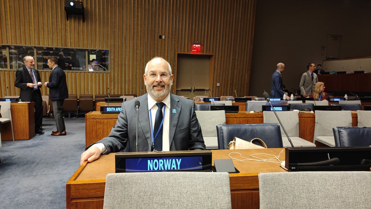 Last day of the #2023UNGEGN, the Norwegian expert going through recommendations and decisions <a href="/UNSD_GEGN/">UNGEGN</a>