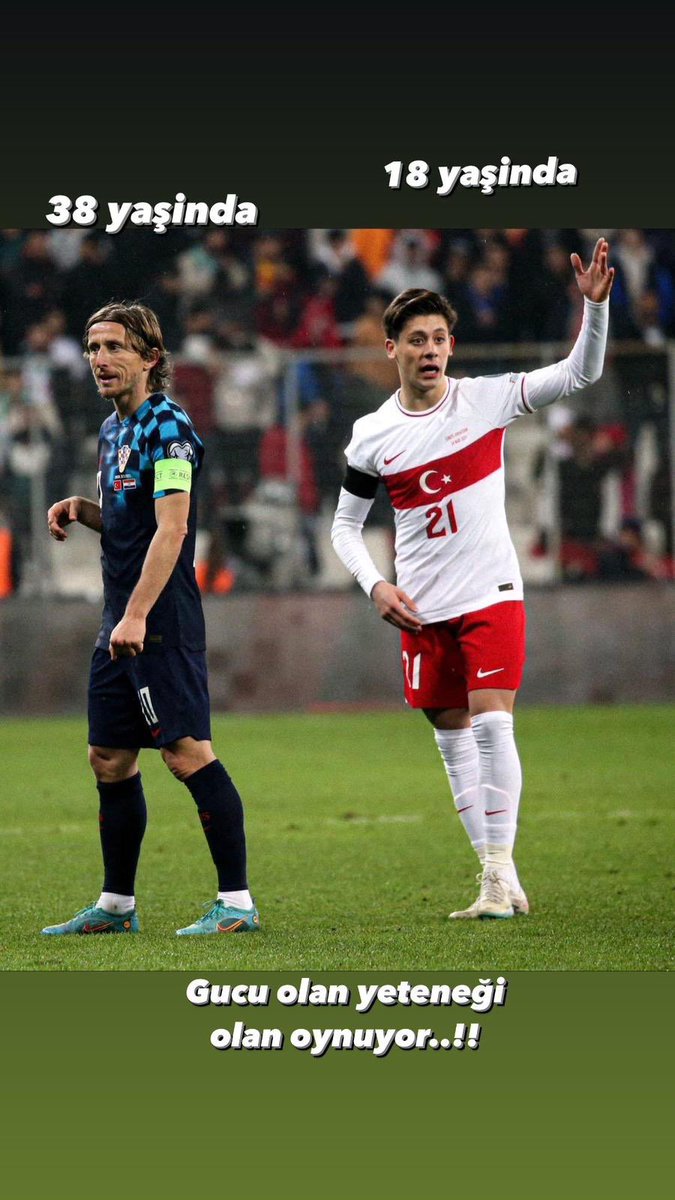 Modric dikkat  et Ali Başkan görmesin..!!
Futbolu yaş değil güç ve yetenek oynar..!!
<a href="/AliDusmezz/">ALİ DÜŞMEZ</a> <a href="/TFF_Org/">TFF</a> <a href="/FHamitAltintop/">Hamit Altintop</a> <a href="/kasapoglu/">Dr. Mehmet Kasapoğlu</a> <a href="/mehmetbuyukeks/">Mehmet Büyük Ekşi</a>