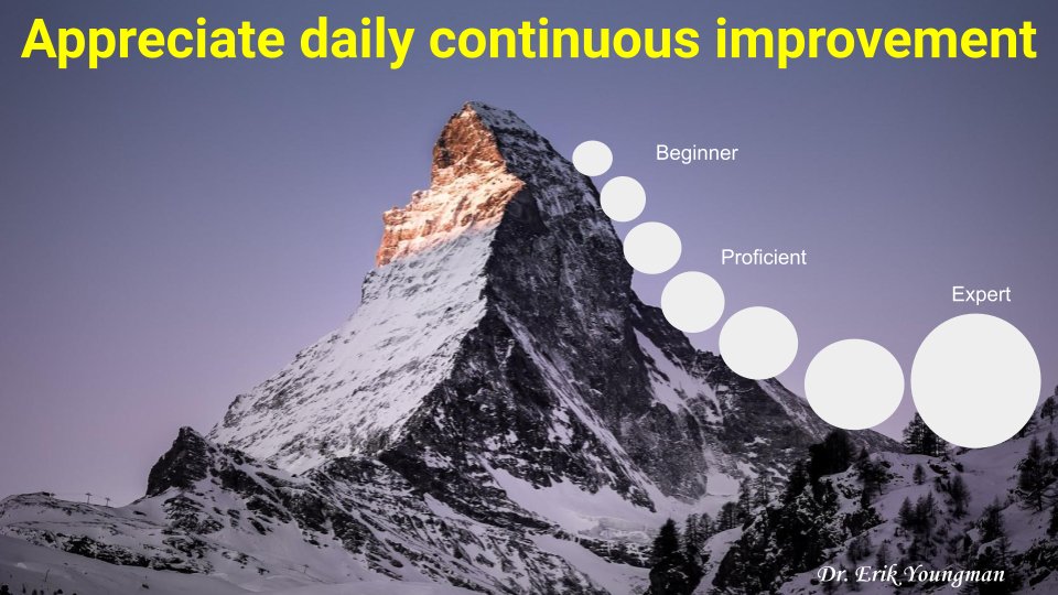 Erik_Youngman's tweet photo. #TeacherEd #GrowthMindset A2
Empower students to appreciate daily continuous improvement and the #PowerOfYet.
#TheMagicOfGrowthMindset
#AltRtEd https://t.co/vTtkCC5sHQ