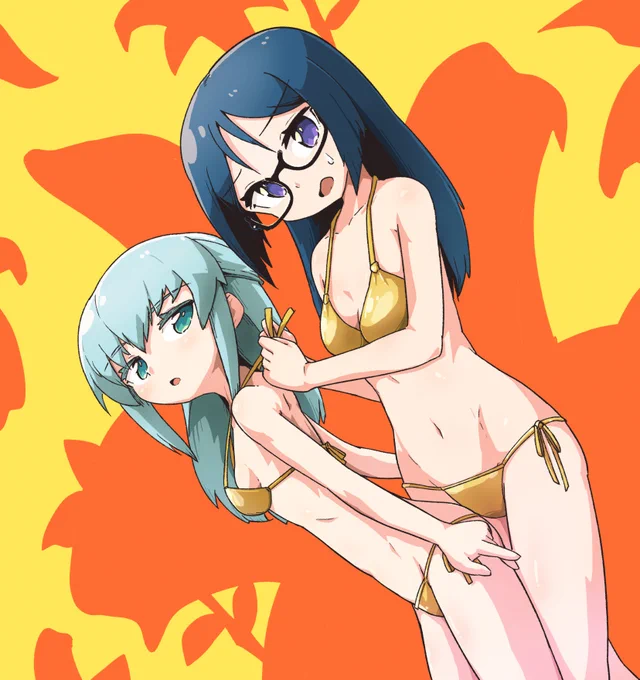 ゴールデン先輩後輩 #アリスギアお絵かき 