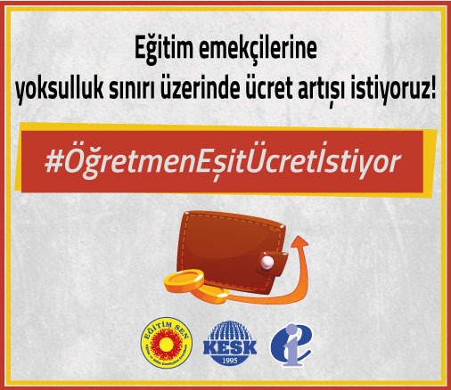 mithatSalman's tweet photo. Eşit işe eşit ücret talebimizden asla vazgeçmeyeceğiz #EğitimEmekçileriİstiyor https://t.co/68miPHRwBN