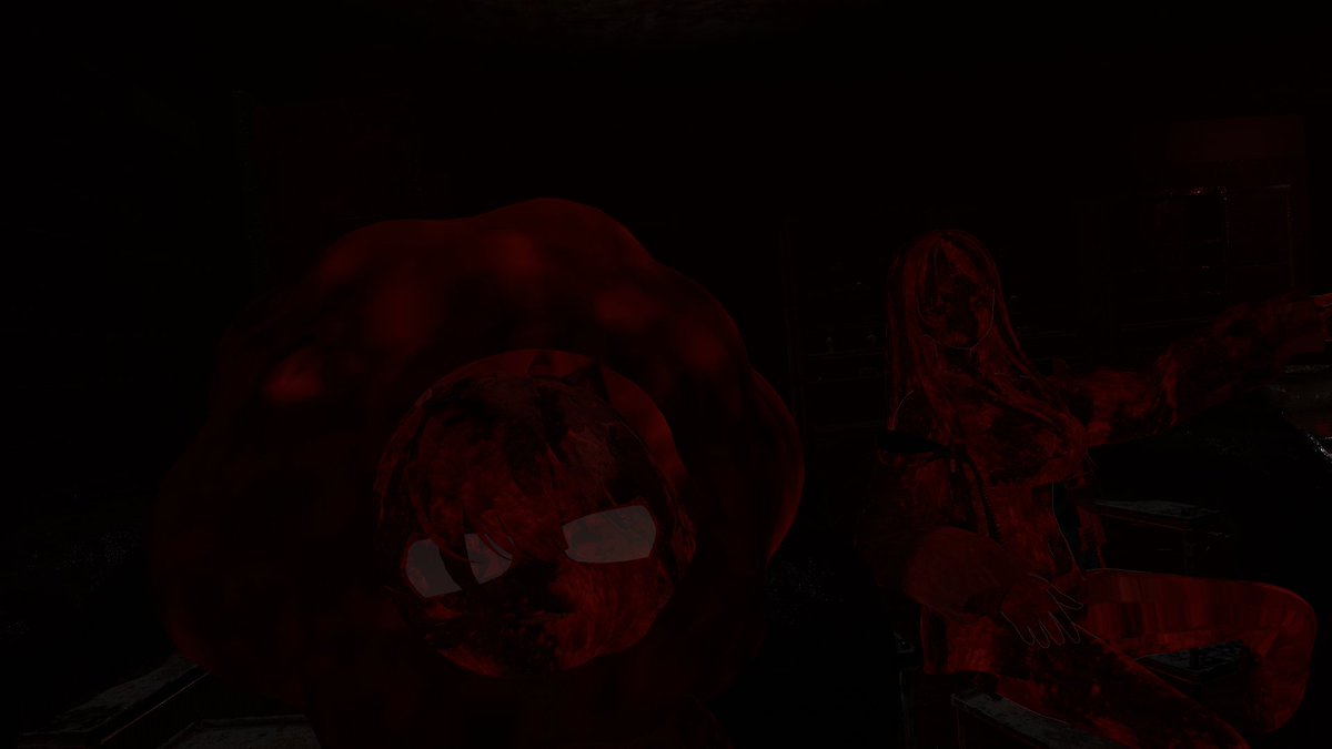 ZIN1978's tweet image. world:PokoPeaLand

バグでフレンド０人になっていたので、一人で徘徊していたら二人が遊びに来てくれたので「ちょうど」行こうとしていたピ虐研究所へ二人も誘って行ってきました。
丁寧に作り込まれた凄く良いホラーワールド！
そしてNI虐が捗りました＾＾

#ぽこピーランド 
#VRChat
#ピ虐研究所