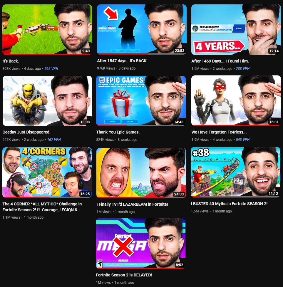 HumbleBee93's tweet photo. The last 10 videos I've edited have averaged nearly 1.2M views each🤯

Hard work is payin' off! https://t.co/clMRlEIoMa