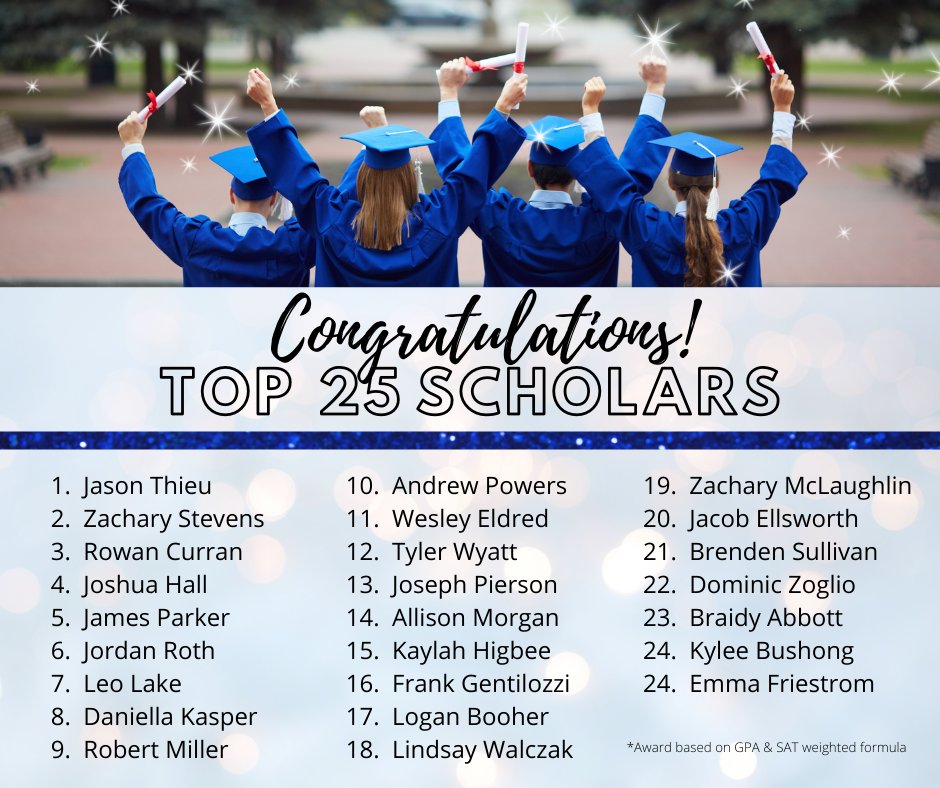 GrandLedgeHS's tweet image. Congratulations to the Grand Ledge High School Class of 2023 Top 25 Scholars!