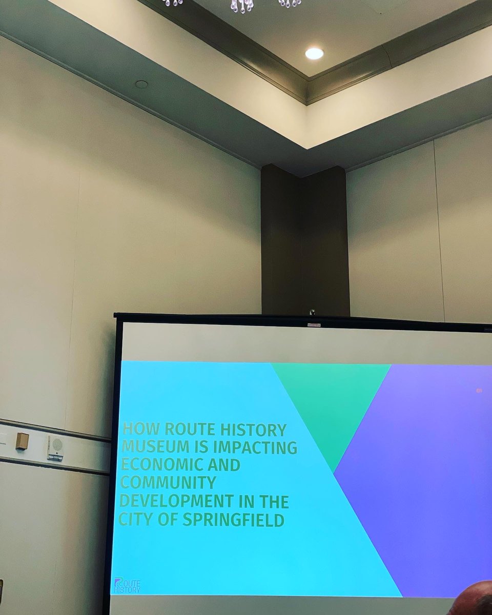 RouteHisto66's tweet photo. Yesterday, Route History staff presented at the Illinois Enterprise Zone Association Spring Conference to discuss the meaningful impacts that cultural tourism has on the economy. #Economicdevelopment #Route66 #RouteHistory #Visitspringfieldil https://t.co/OZXKXMsHUF