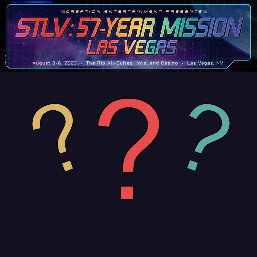 We’ll soon be announcing our 100th Celebrity Guest for #STLV: The 57th Year Mission Con in Las Vegas from Aug 3-6. Correctly guess who it will be & you have a chance to be randomly selected to win a photo op with this celebrity! OUR CLUE: “Generations” Put your guess below!