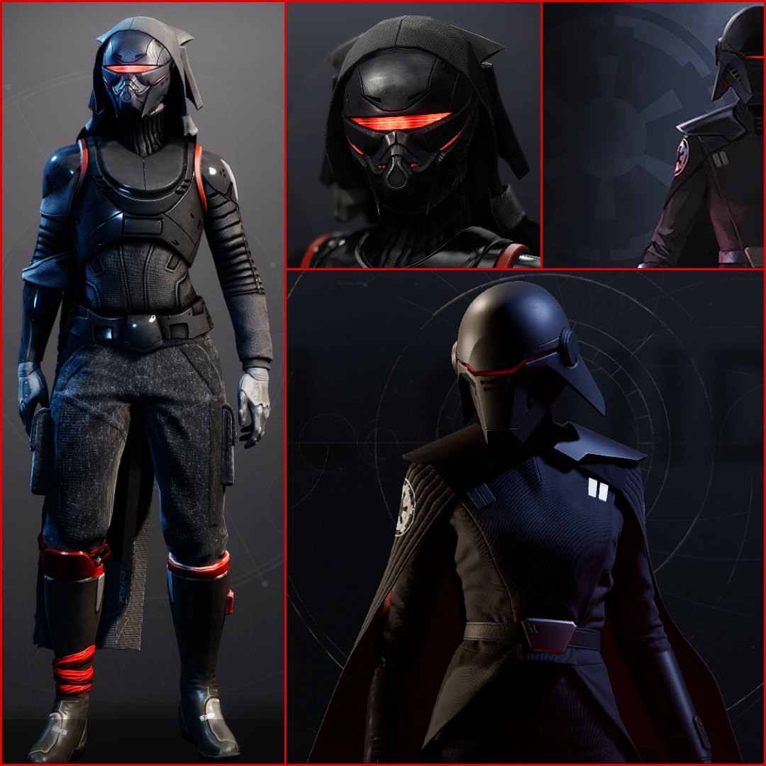 KrypzYT's tweet photo. Happy Revenge of the Fifth!
Inquisitor Hunter Fashion!  
Credit to MERCY-ful from my Discord
Follow for more Destiny Fashion!                
#Destiny2 #Destiny2fashion #destinyfashion #ThreadsOfLight #DestinyTheGame #Lightfall #StarWarsDay https://t.co/XExUos4iga