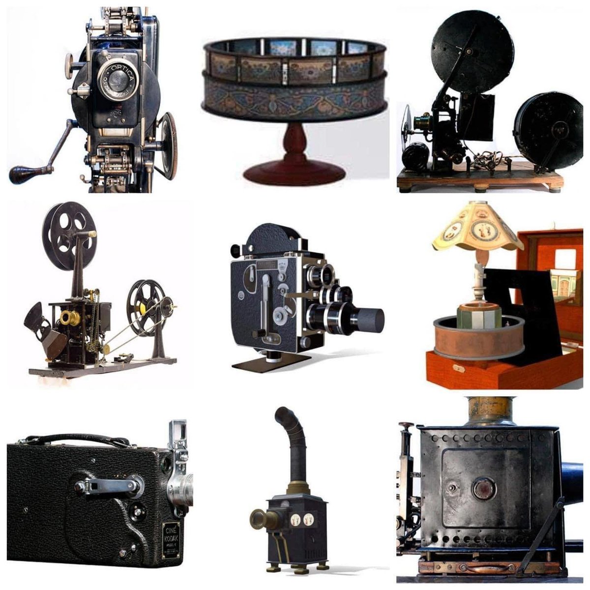 FilmotecaUNAM's tweet photo. Recorre uno de los archivos más importantes de América Latina, donde conservamos y recuperamos equipos y aparatos que muestran el progreso tecnológico de la cinematografía.

Museo Virtual de Aparatos Cinematográficos (#MUVAC) 👉 https://t.co/SSbiGVSCMZ https://t.co/aovazp8eec