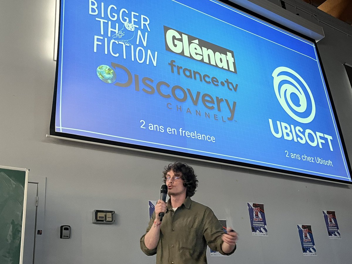 WALGAbe's tweet image. Conférence de lancement de #LaKiss #GameJam par @DrGeraud 👻

Merci au partenaires 😎
@digitalwallonia @heajofficiel @WALGAbe @micbelgique @quai10charleroi #ForJ